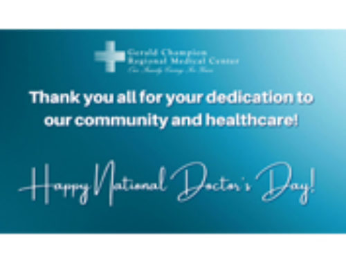 GCRMC celebrates National Doctors’ Day!